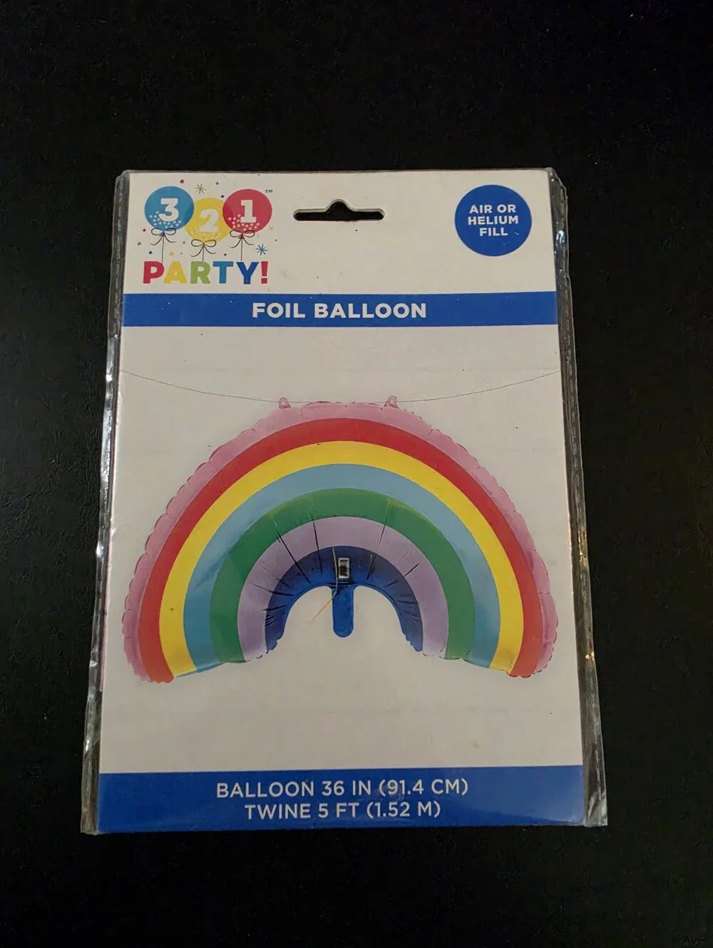 Rainbow Party Balloon